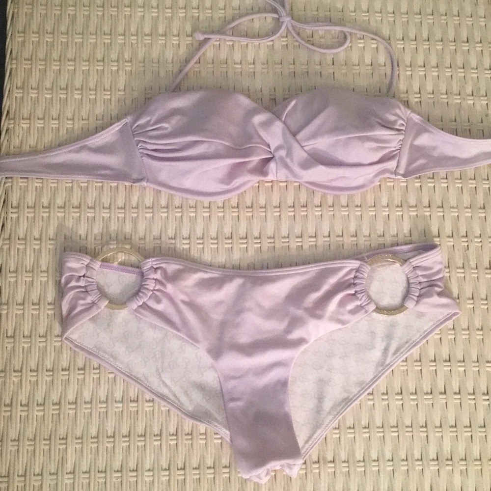 Victoria’s Secret Lavender Bandeau Bikini Set